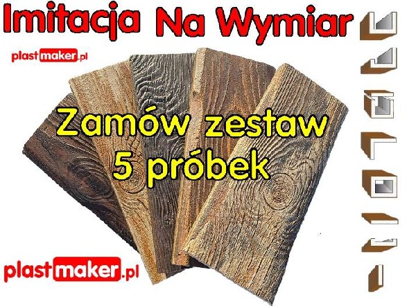 Maskownice Na Wymiar Belki Rustykalne Styropianowe I Lamele / Imitacja Drewna Na Wymiar